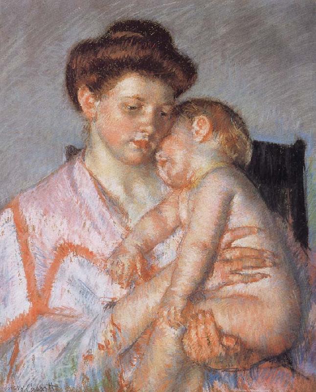 Mary Cassatt Sleeping deeply Child